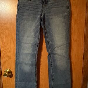 Aeropostale Women's Curvy Bootcut Blue Jeans